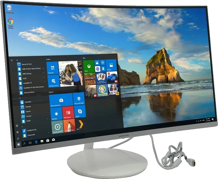 Замена лампы подсветки Samsung C27H711QEI